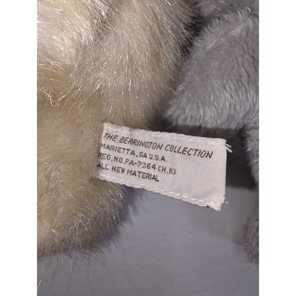 Bunny Rabbit Plush Bearington Hallmark Cloud Island Hugfun Mixed Lot Of 8 - Picture 10 of 13